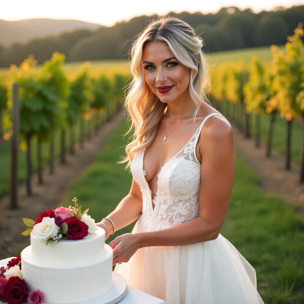 27 Best Bridal Hair and Makeup Ideas for Your Big Day 19 Wavy Bob with Peach Blush