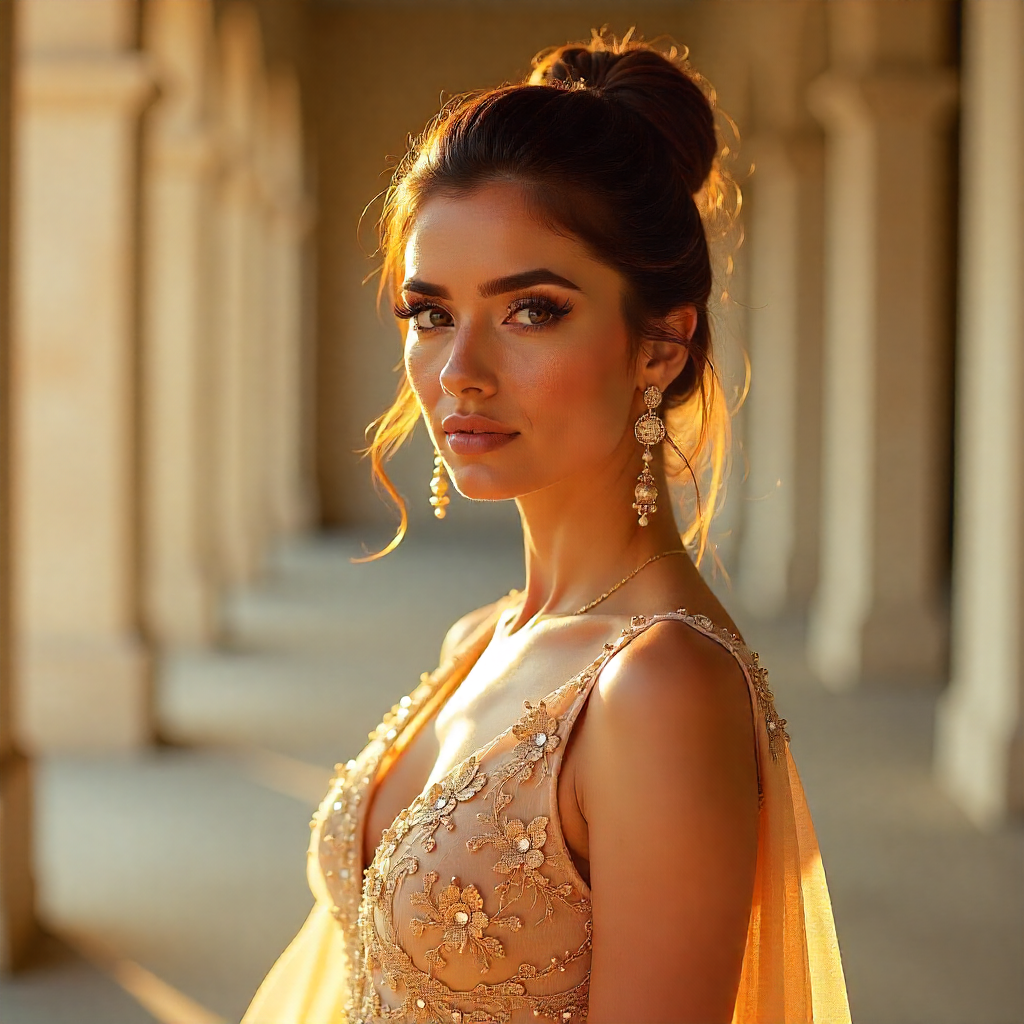 27 Best Bridal Hair and Makeup Ideas for Your Big Day 20 Loose Waves with Bold Berry Lips