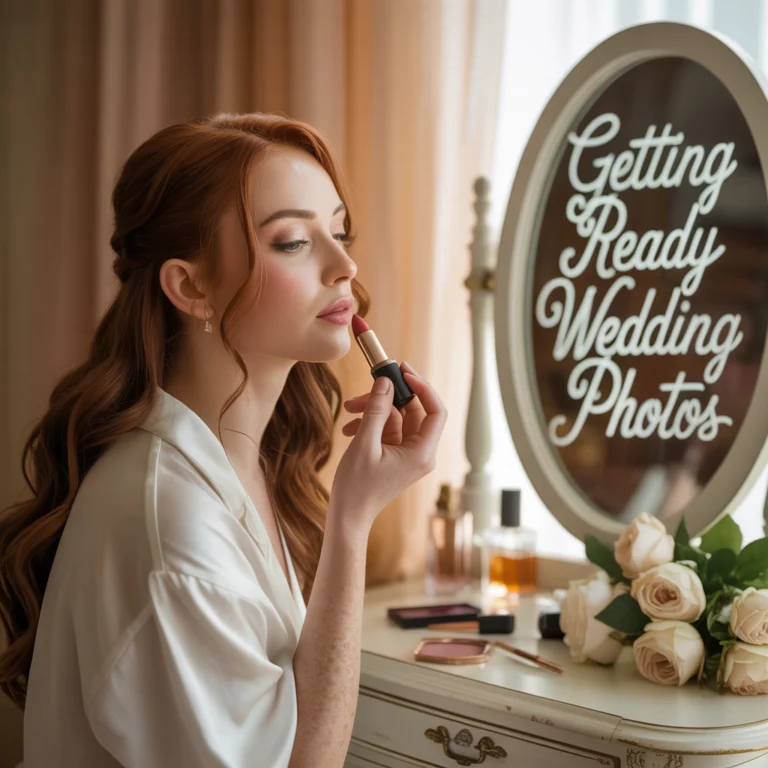 Getting Ready Wedding Photos
