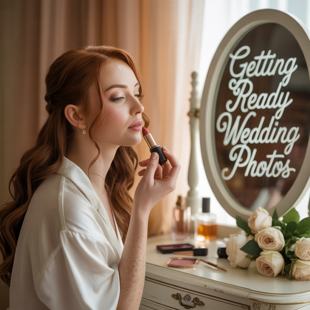Getting Ready Wedding Photos