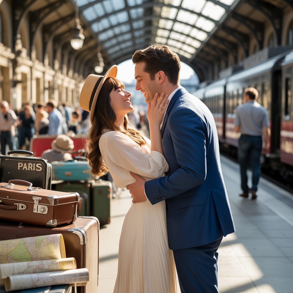 Travel-Inspired Engagement Photoshoot Ideas