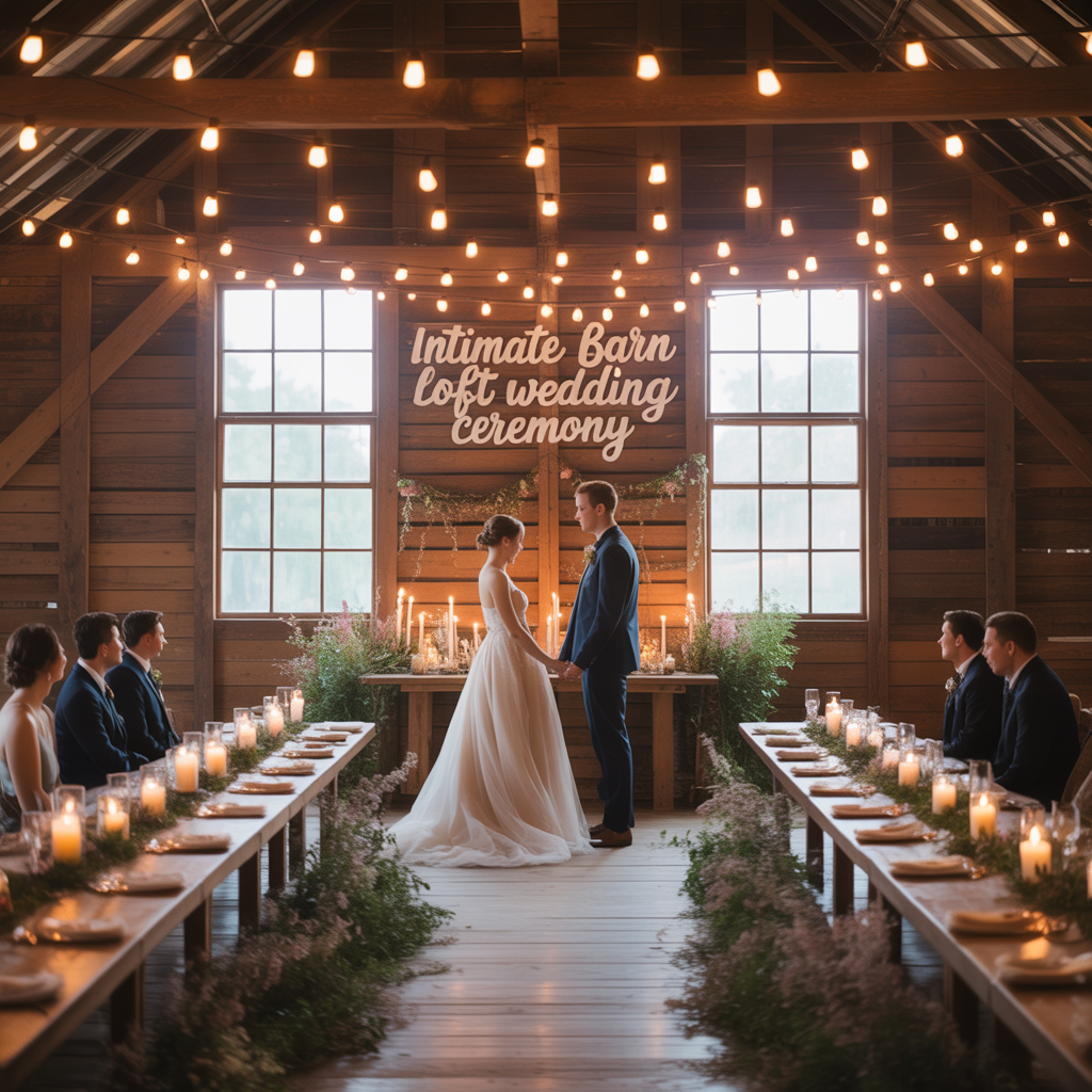 Magical 17 Barn Wedding Ideas for a Romantic Country Vibe 12 Barn Loft Ceremonies