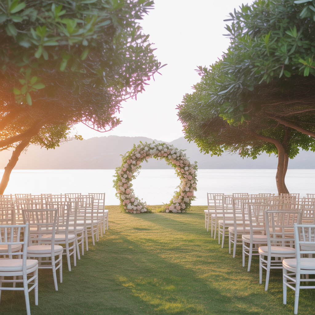 Stunning 12 Wedding Detail Shots for Your Big Day 6 Ceremony Space Before Guests Arrive