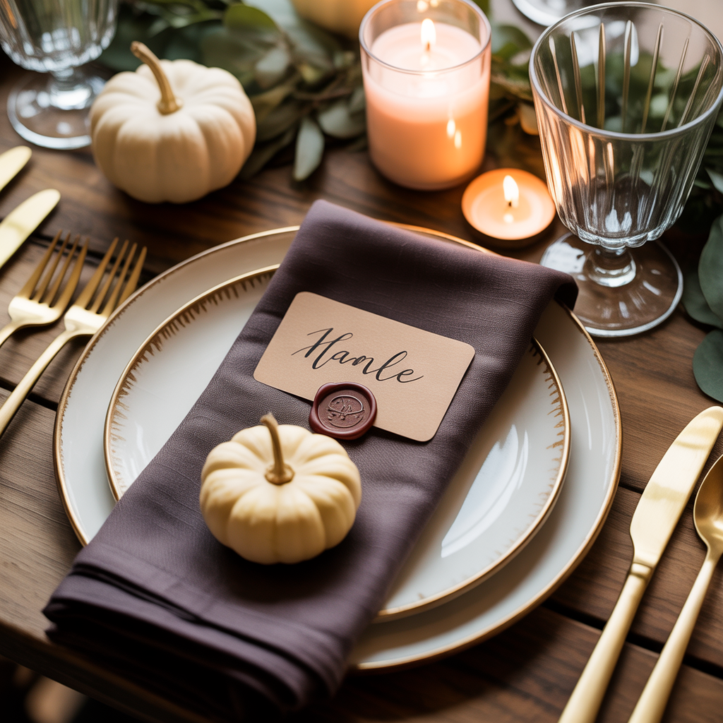 Personalized Place Settings