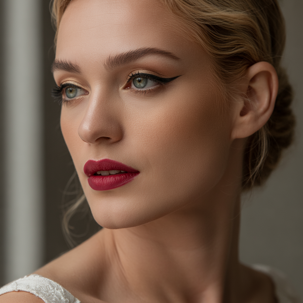 Classic Cat Eye with Velvet Matte Lips
