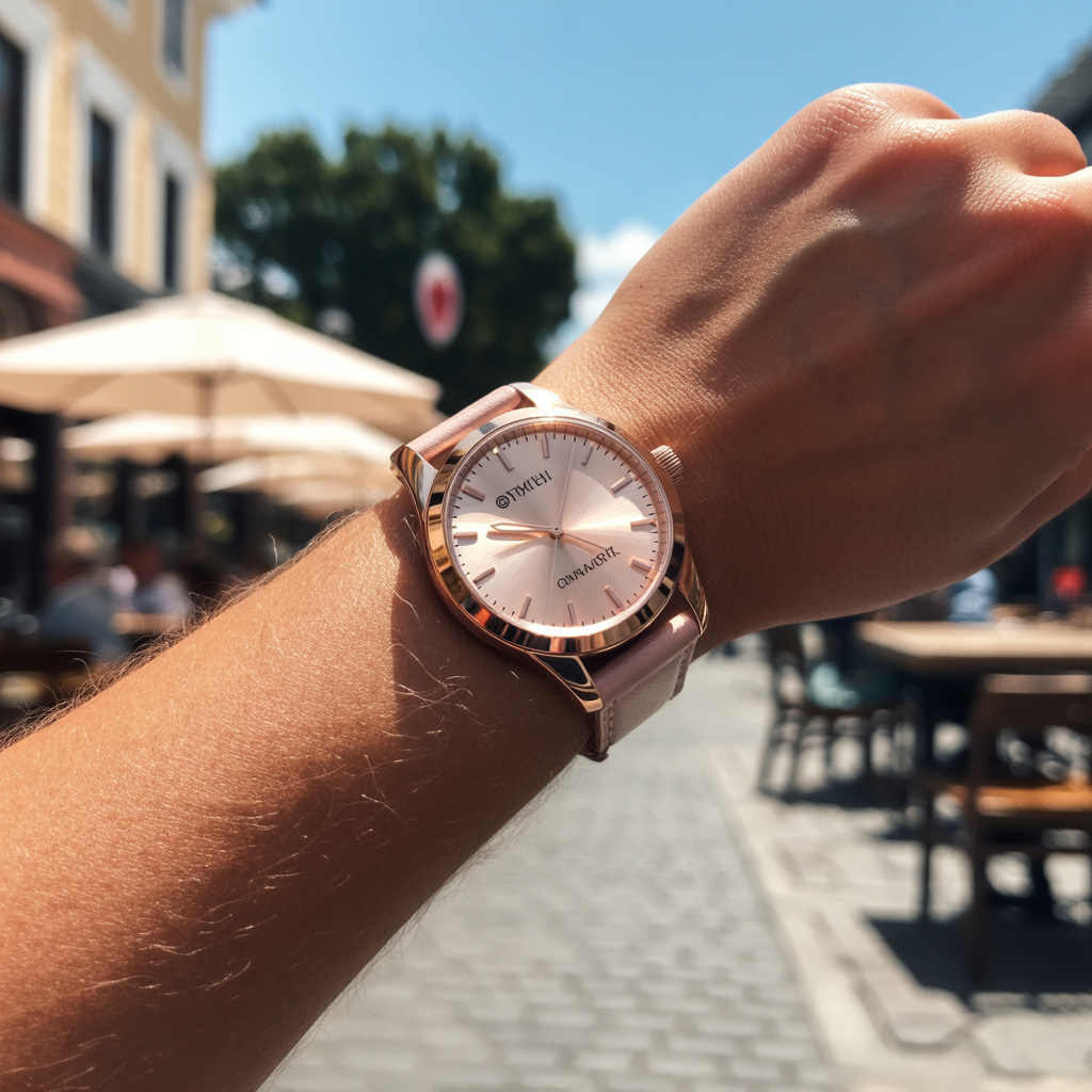 A Stylish Watch with a Hidden Engraving
