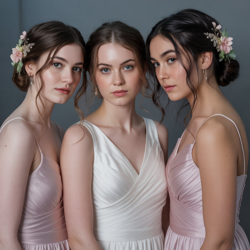 20 Elegant & Modern Bridesmaid Hairstyle Ideas for Weddings 18 Accessorized Styles