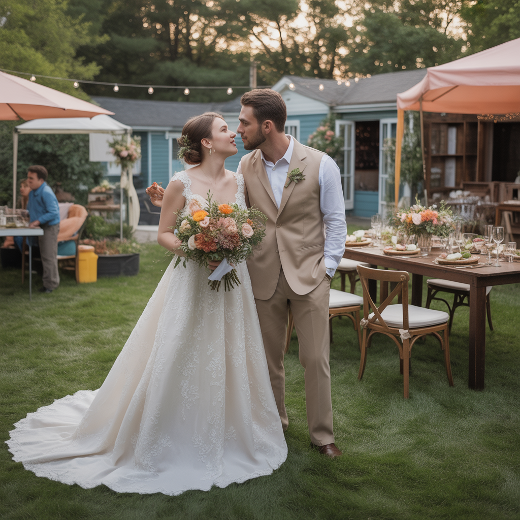 12 Affordable Charm Cheap Wedding Venues You’ll Love 2 Backyard Weddings for Intimate Gatherings