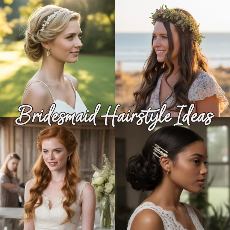 Bridesmaid Hairstyle Ideas