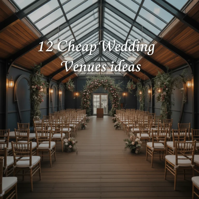 Cheap Wedding Venues