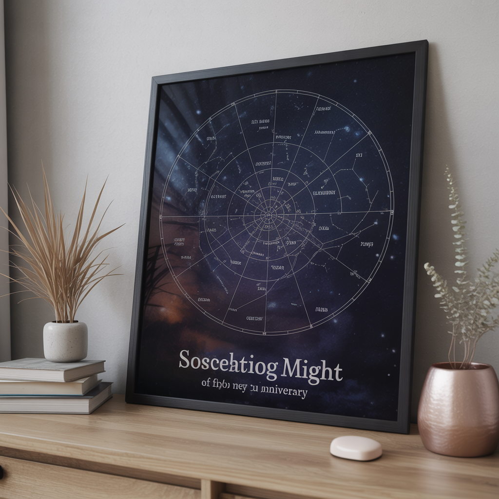 Customized Star Map of a Special Night