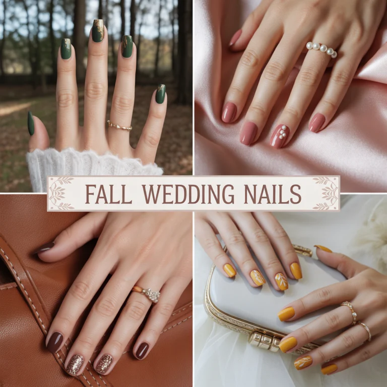 Fall Wedding Nails