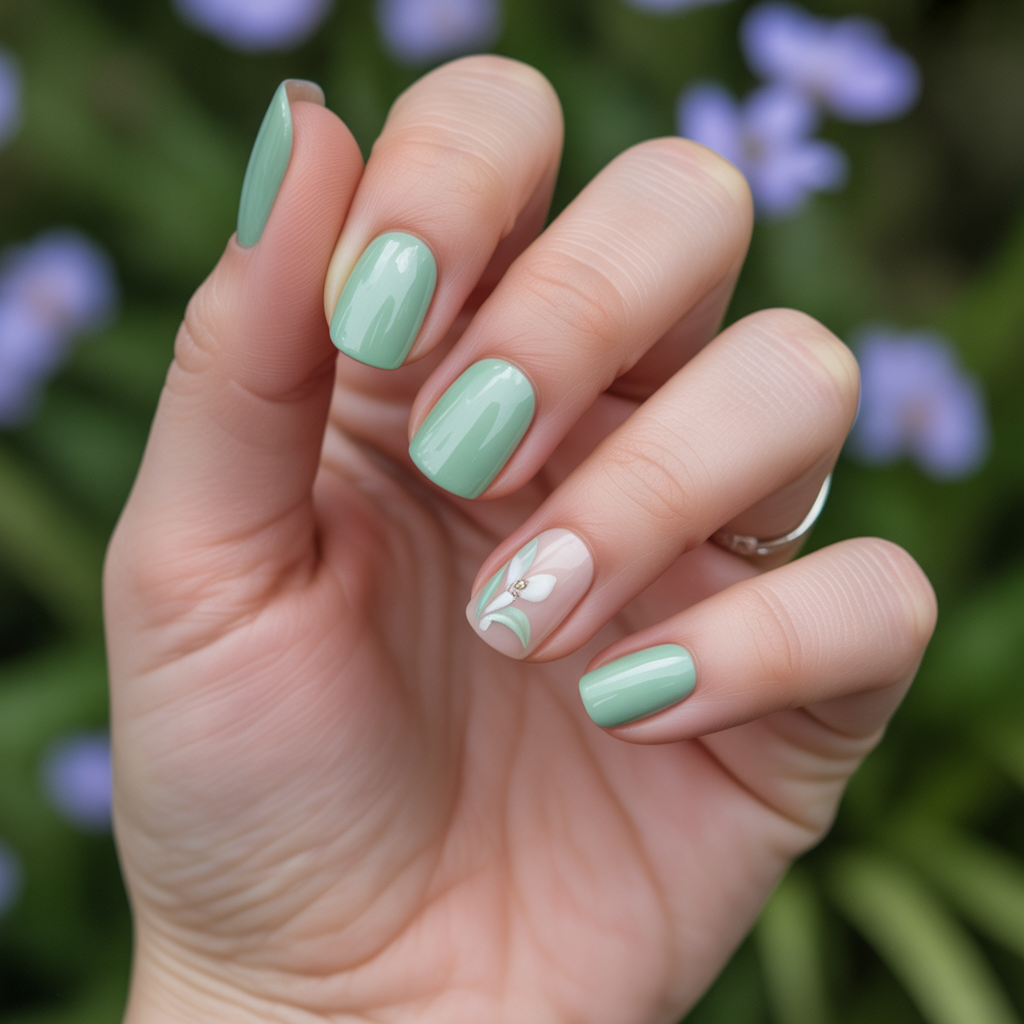 Fresh Mint Green