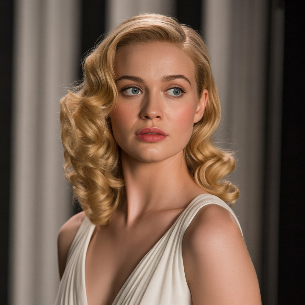 20 Elegant & Modern Bridesmaid Hairstyle Ideas for Weddings 10 Hollywood Waves