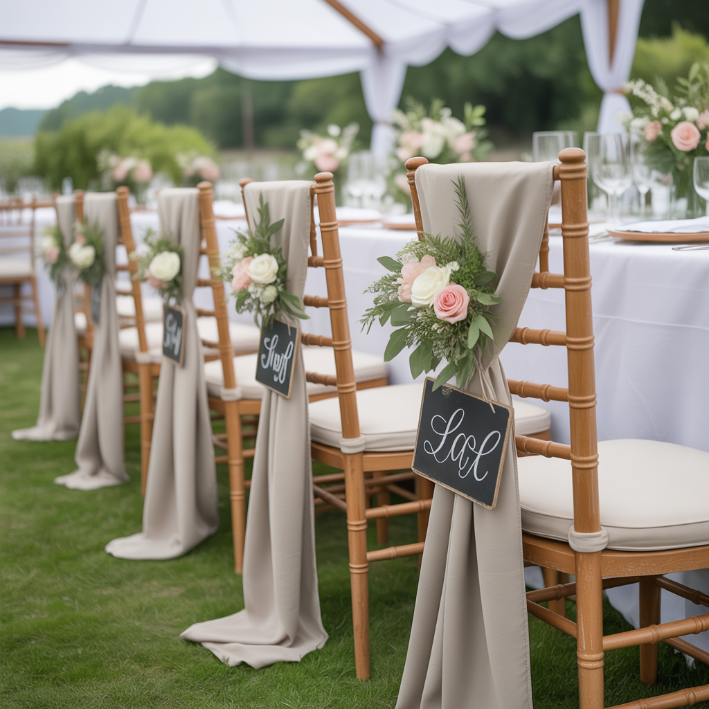Luxe Chair Décor
