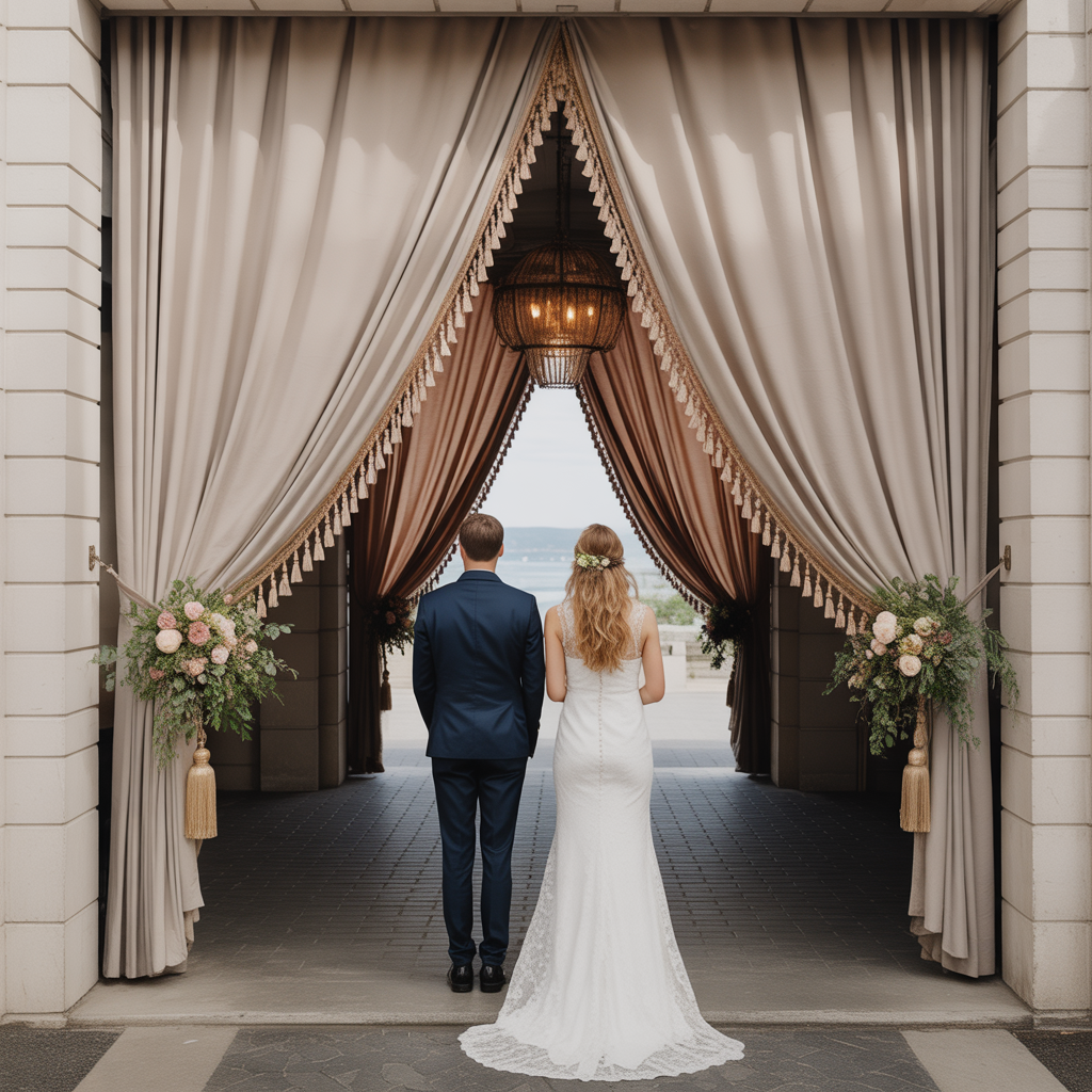 Luxurious Curtains for Entrances