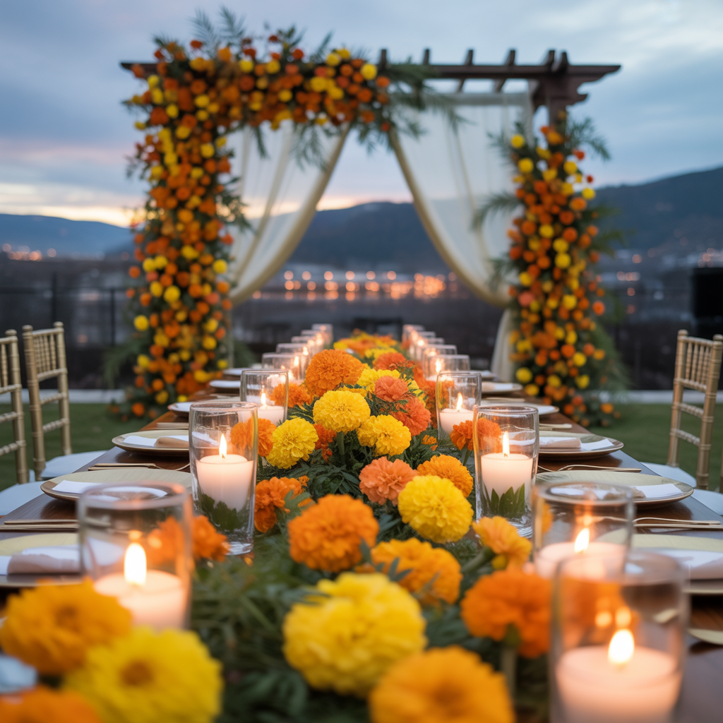 Marigolds for Golden Warmth