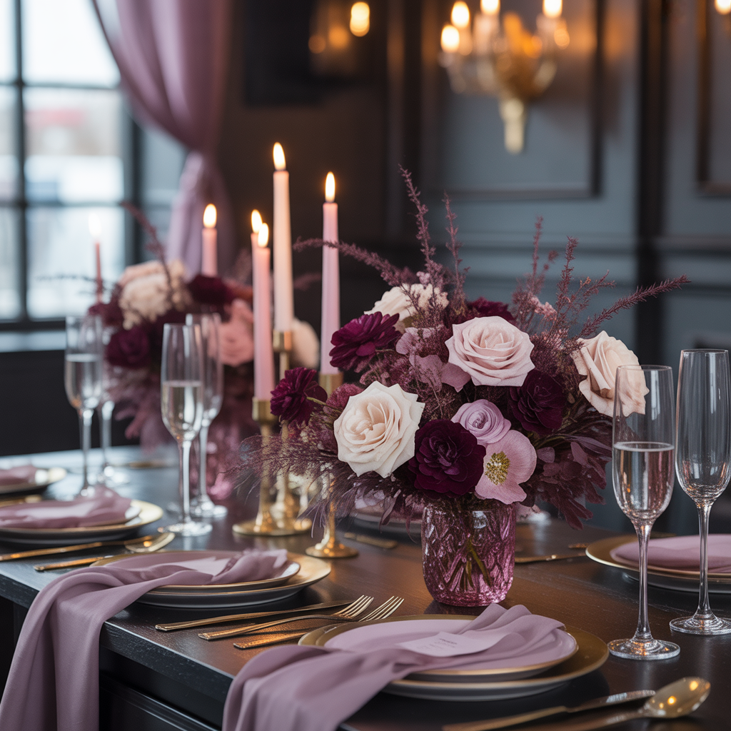 Plum and Champagne