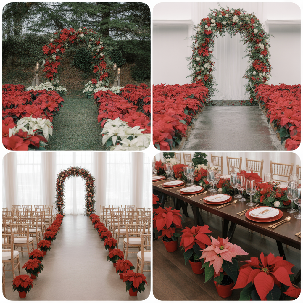 Poinsettias for Festive Spirit