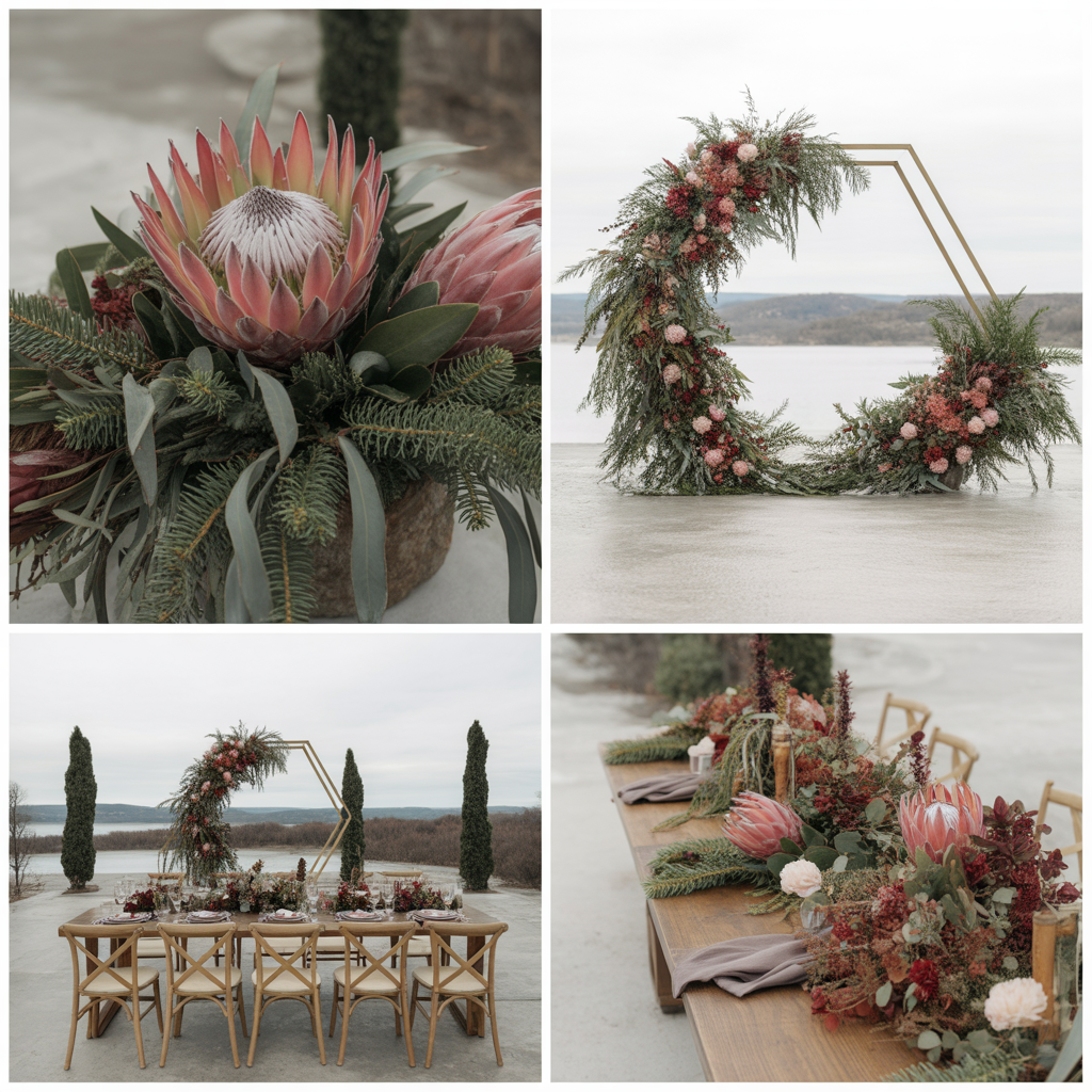 Proteas for Bold Texture