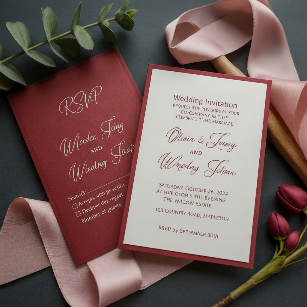 20 Elegant Red and White Wedding Inspiration for Your Big Day 1 Red and White Wedding Invitations