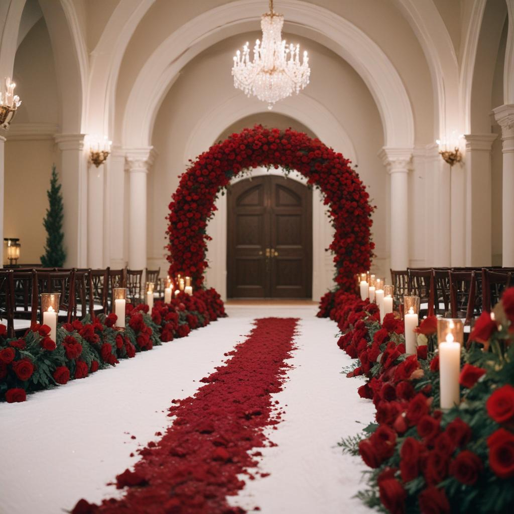 Roses in Deep Reds