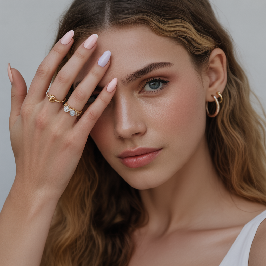 Soft Pastel Shades for a Romantic Glow