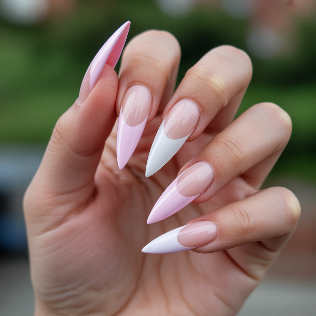 Stiletto Acrylic Nails