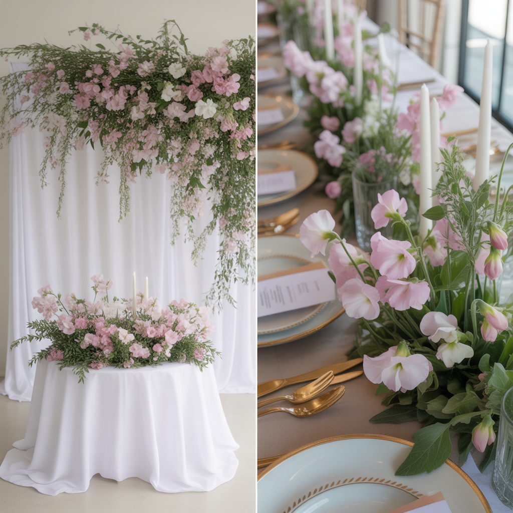 Sweet Peas for Whimsical Romance