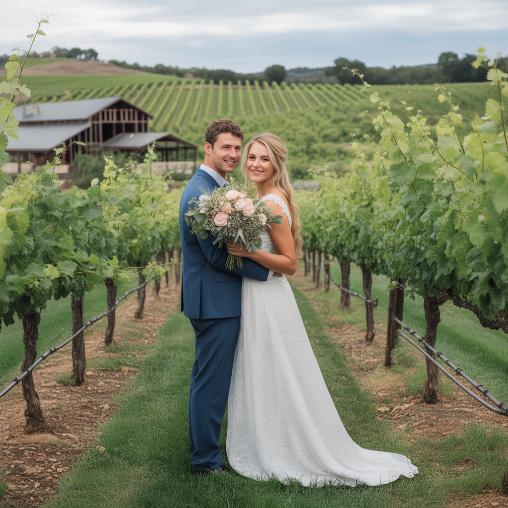 12 Small Wedding Ideas for Intimate and Memorable Celebrations 11 Vineyard Wedding Ambiance
