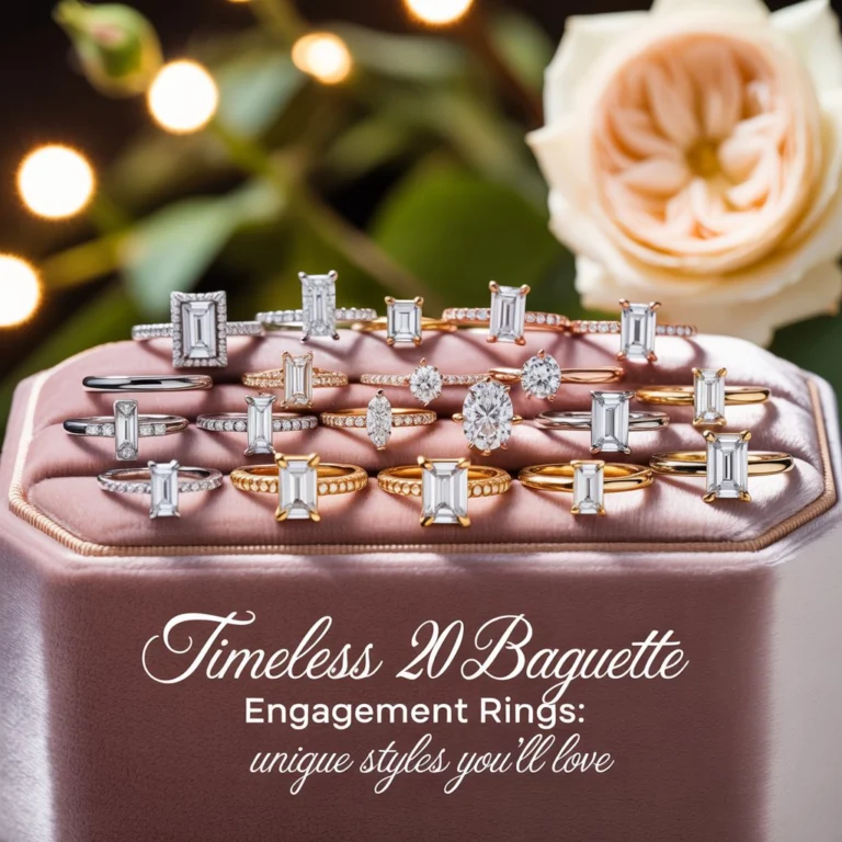 baguette engagement rings