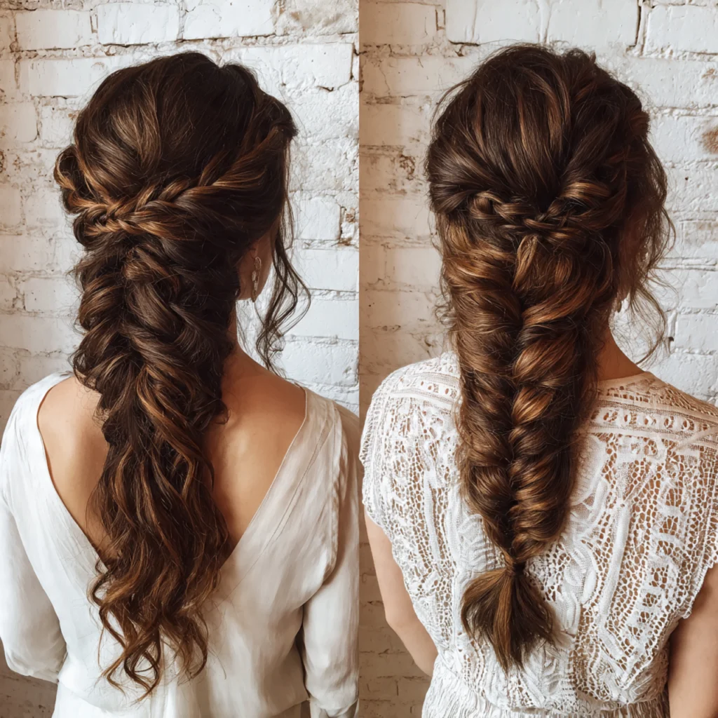 Boho Fishtail Braid