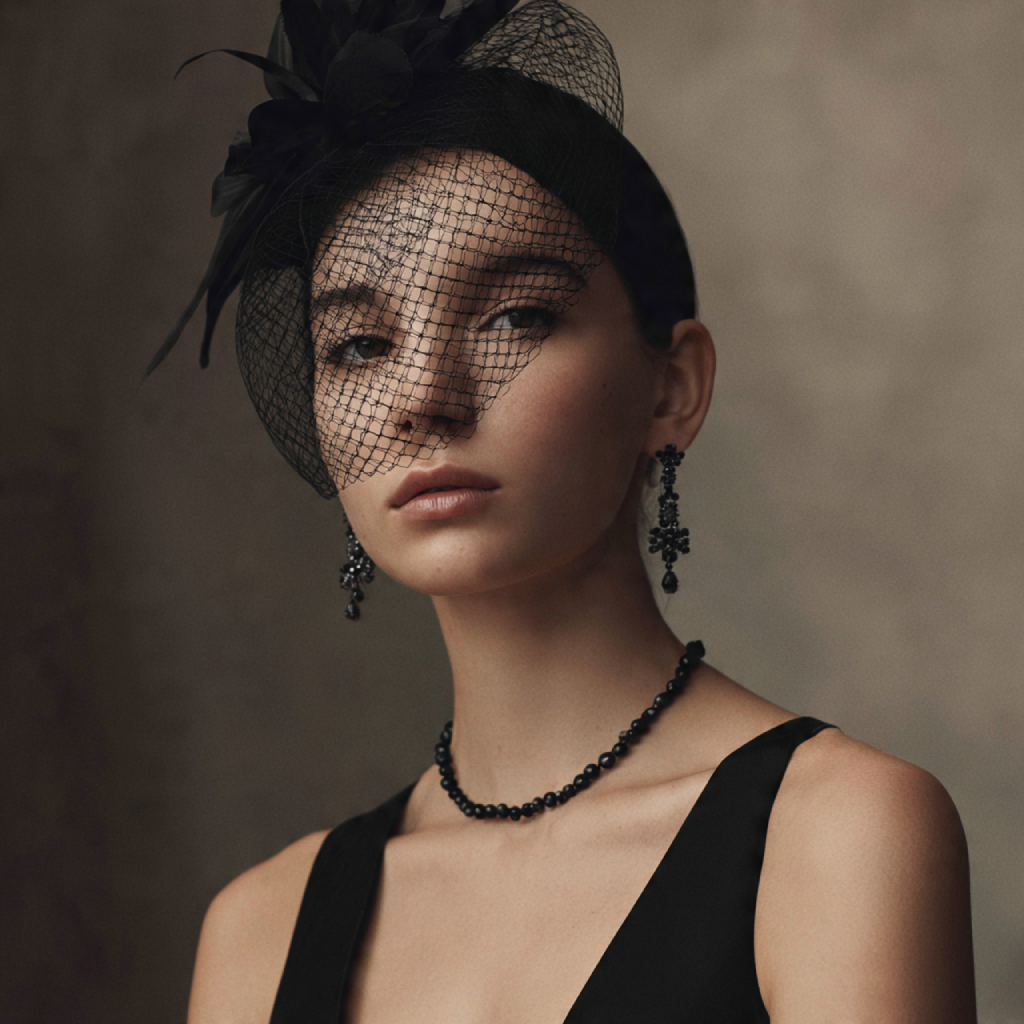 Bridal Accessories in Minimal Noir