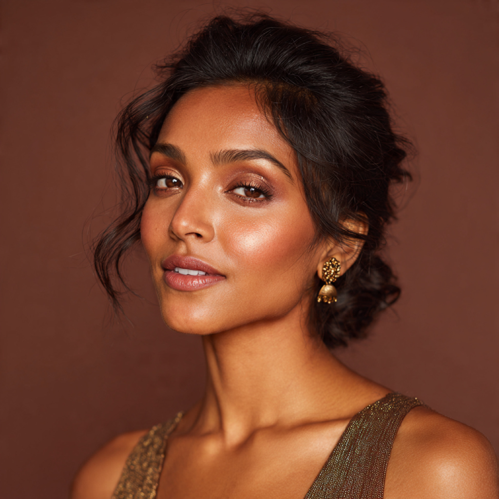 22 Bridesmaid Makeup Ideas for Every Wedding Style 20 Bronzed Glam Revival