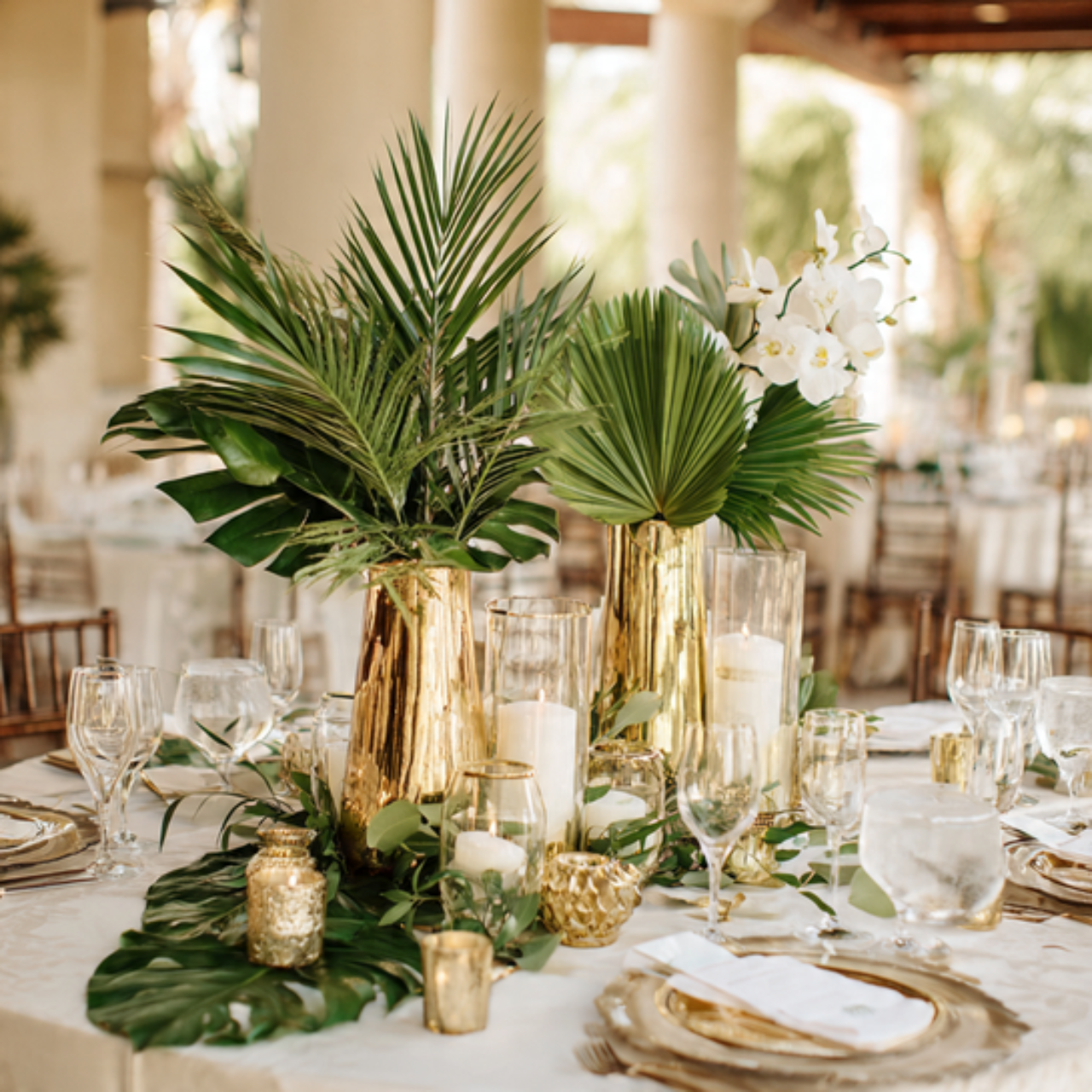 25 Green Gold Wedding Ideas for a Luxurious and Natural Celebration 10 Centerpiece Inspirations