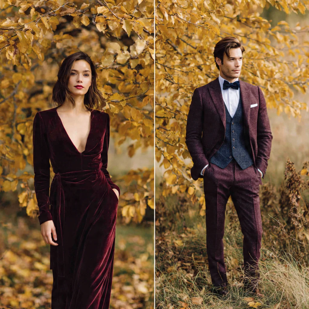 20 Stylish Guide on What to Wear to a Fall Wedding 5 Choose Warm Fabrics