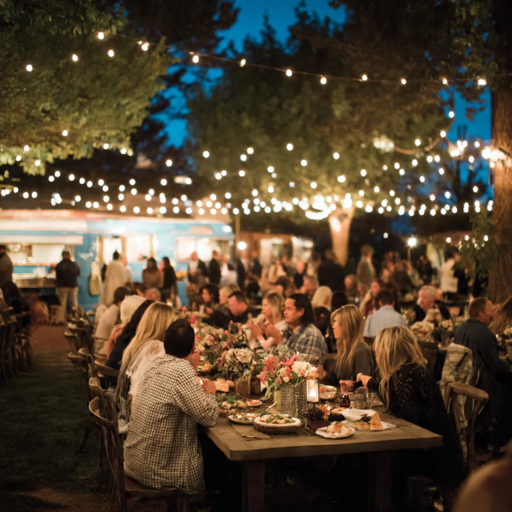 Choose simple, local catering