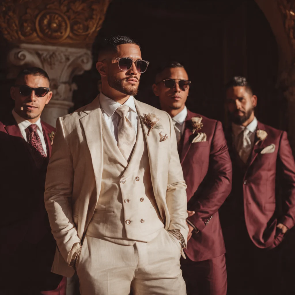 Coordinating with the Groomsmen