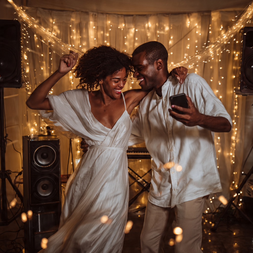 Create a playlist in place of a DJ or band