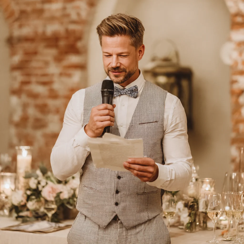 Delivering the Best Man Speech