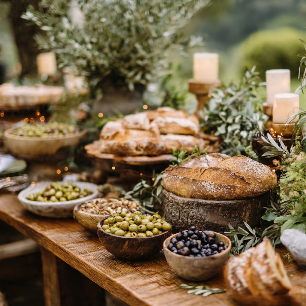Dessert Station or Olive Bar Feature