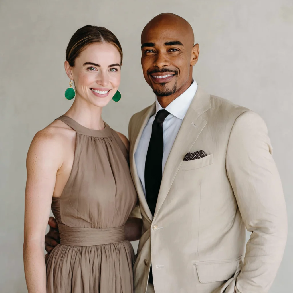 20 Stylish Guide on What to Wear to a Fall Wedding 36 Earthy Neutrals