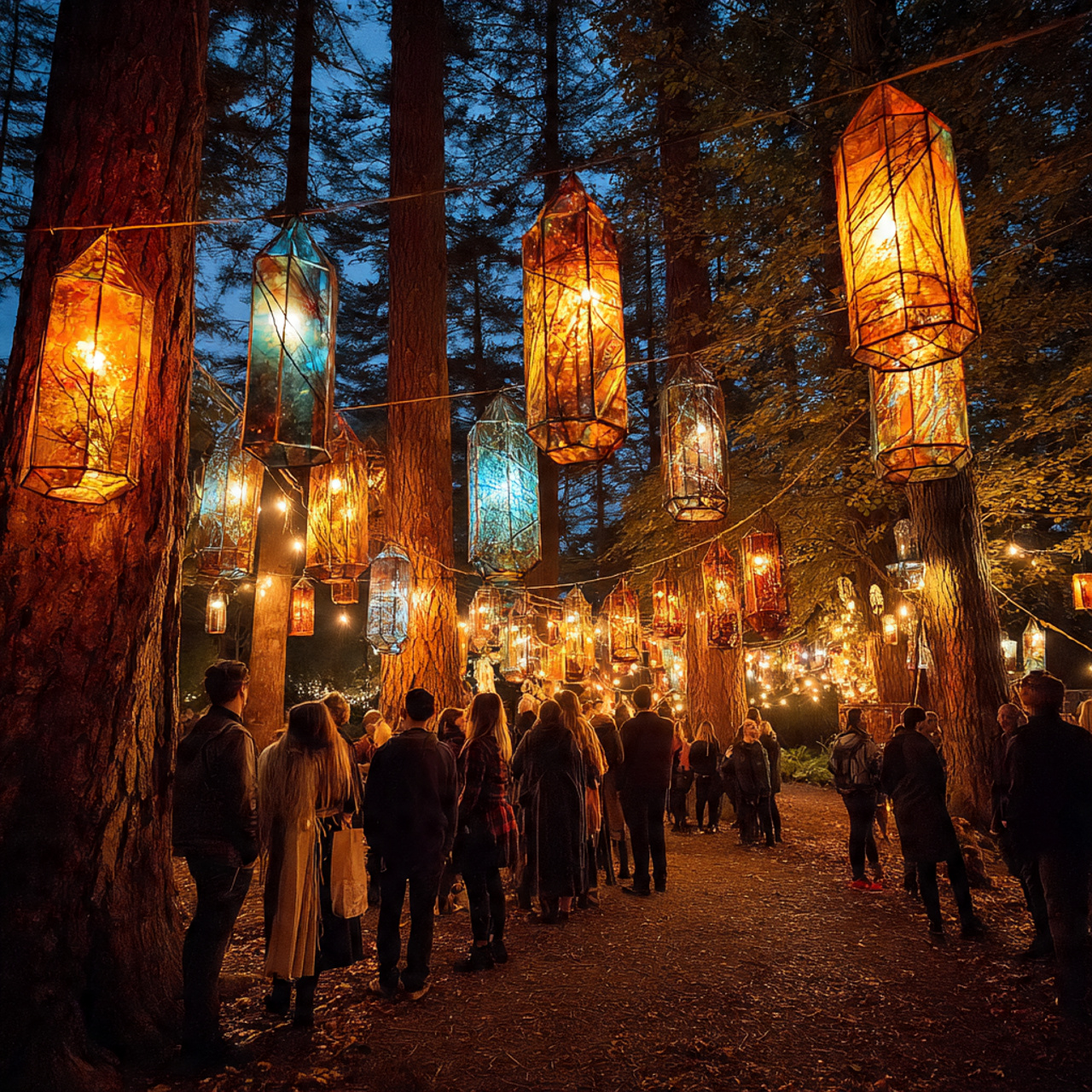 Enchanted Forest Lantern Walk