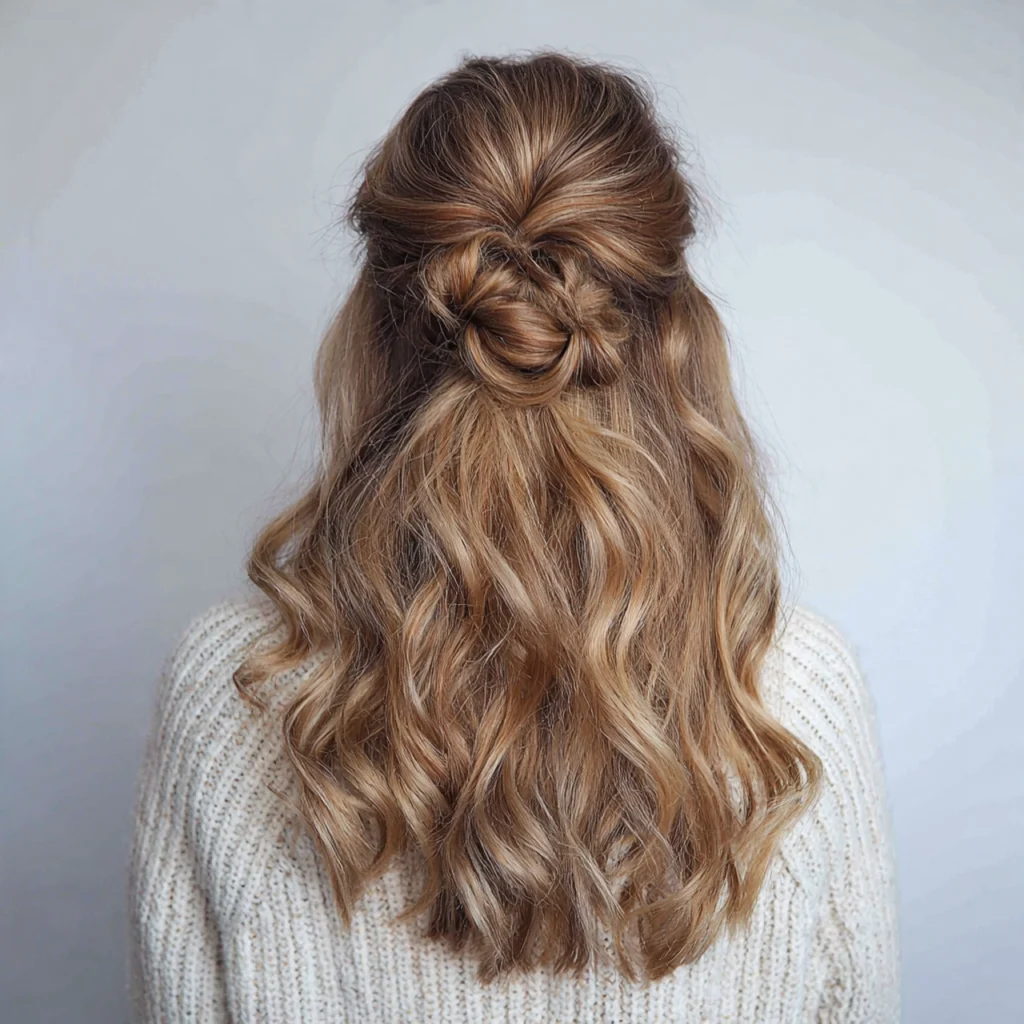 Half-Up Bun