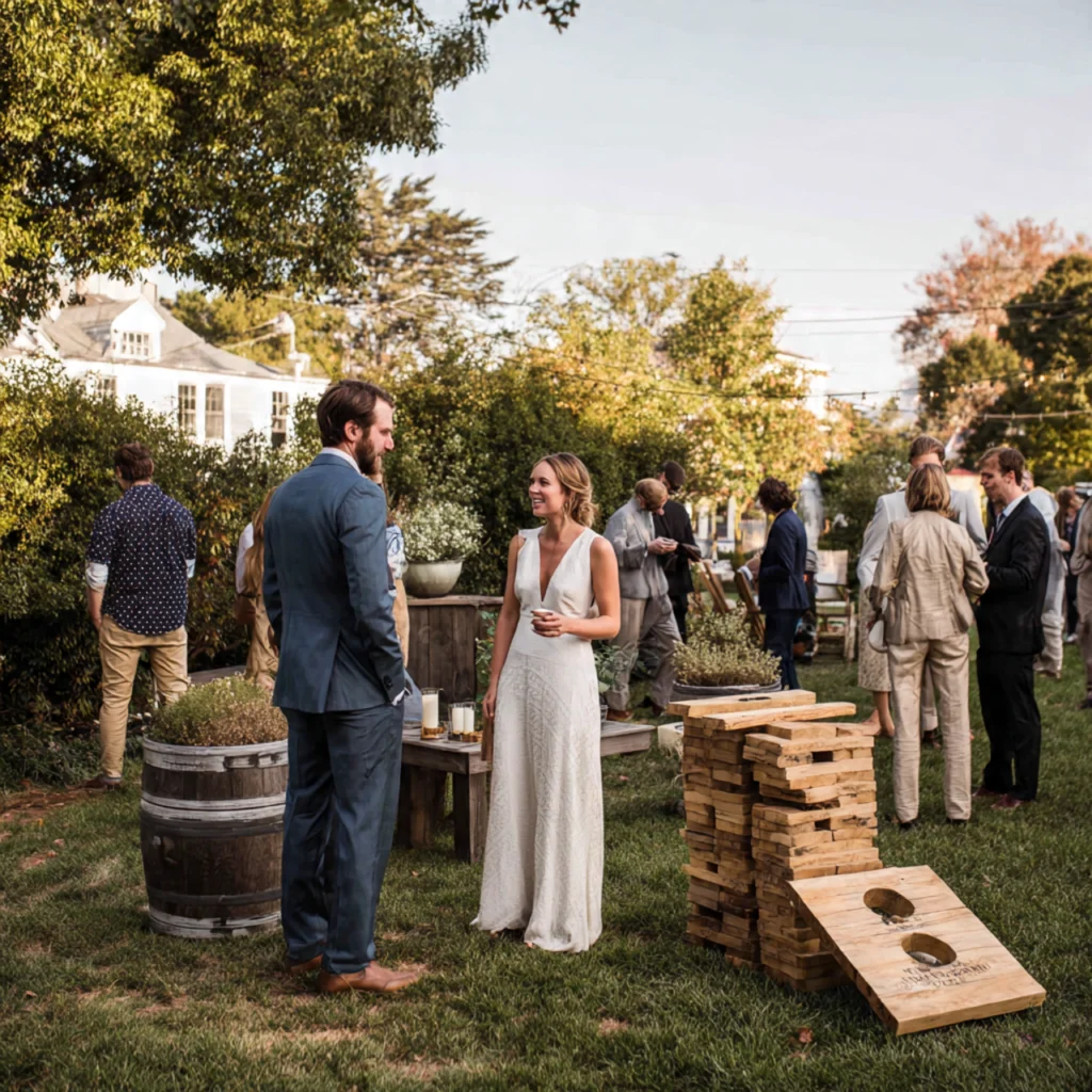 Include Lawn Games for Entertainment