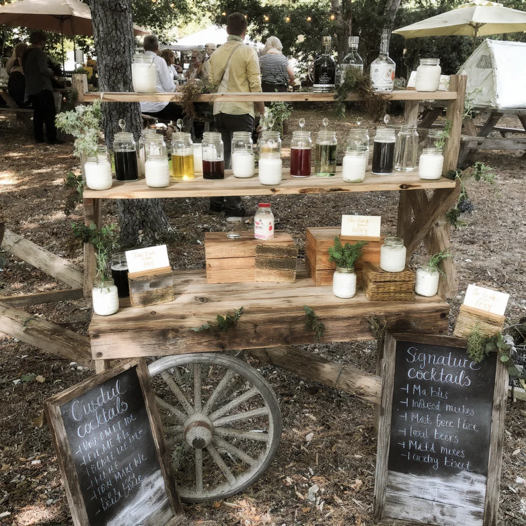 Incorporate a DIY Bar or Drink Station