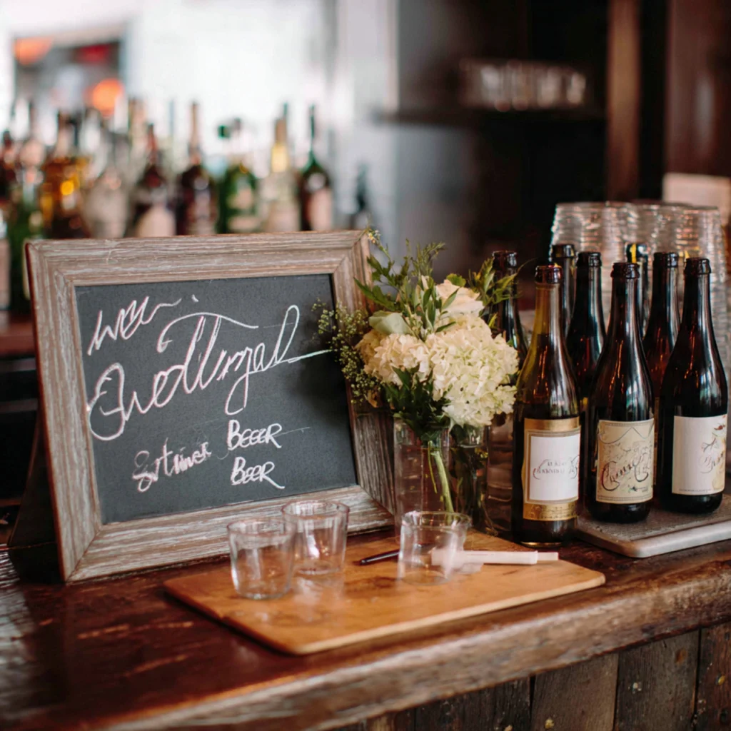 Limit alcohol offerings thoughtfully