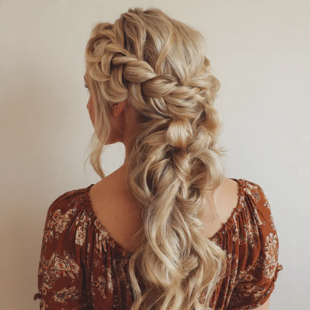 Loose Bohemian Plait