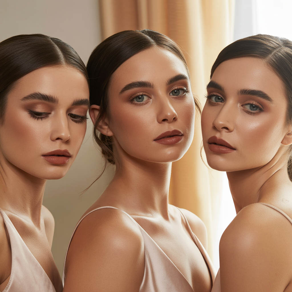 22 Bridesmaid Makeup Ideas for Every Wedding Style 2 Matte Nude Perfection Bridesmaid Makeup Ideas