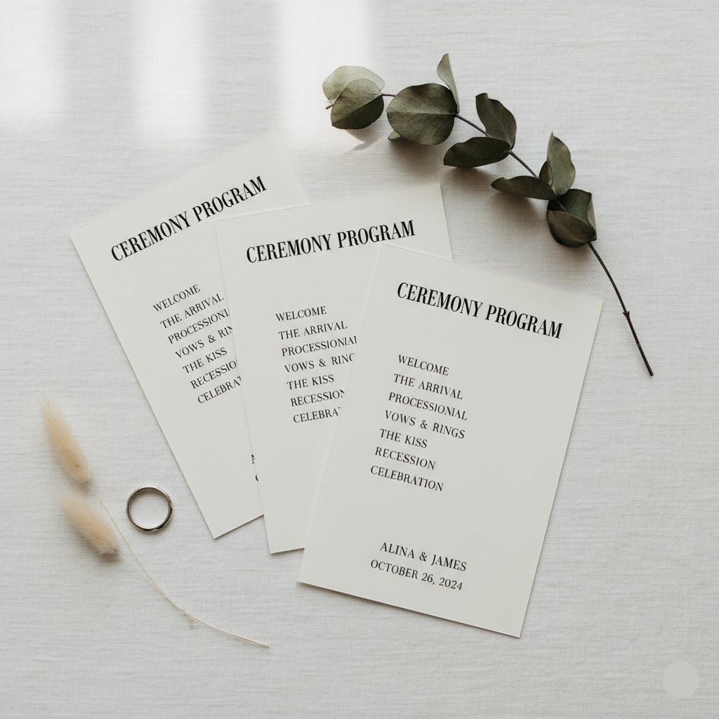 Minimalist Modern Programs 1